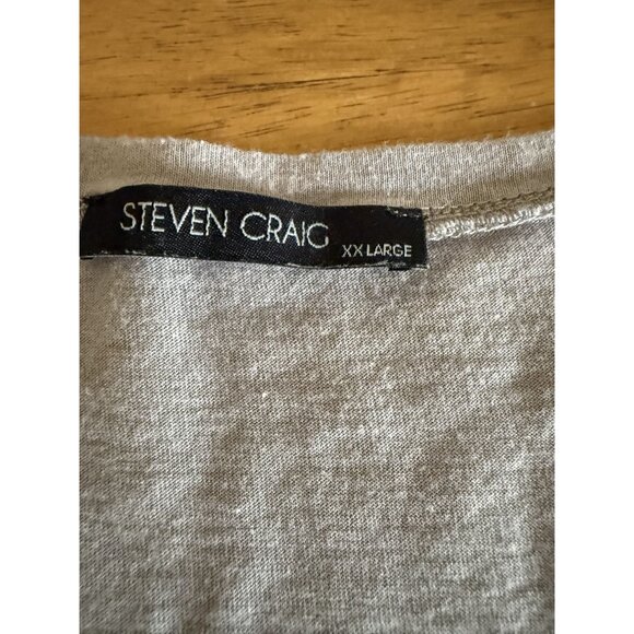 Lot Of 3 Steven Craig Womens Sleeveless Tank Tops In Blue, Gray & Black XXL - Picture 11 of 15